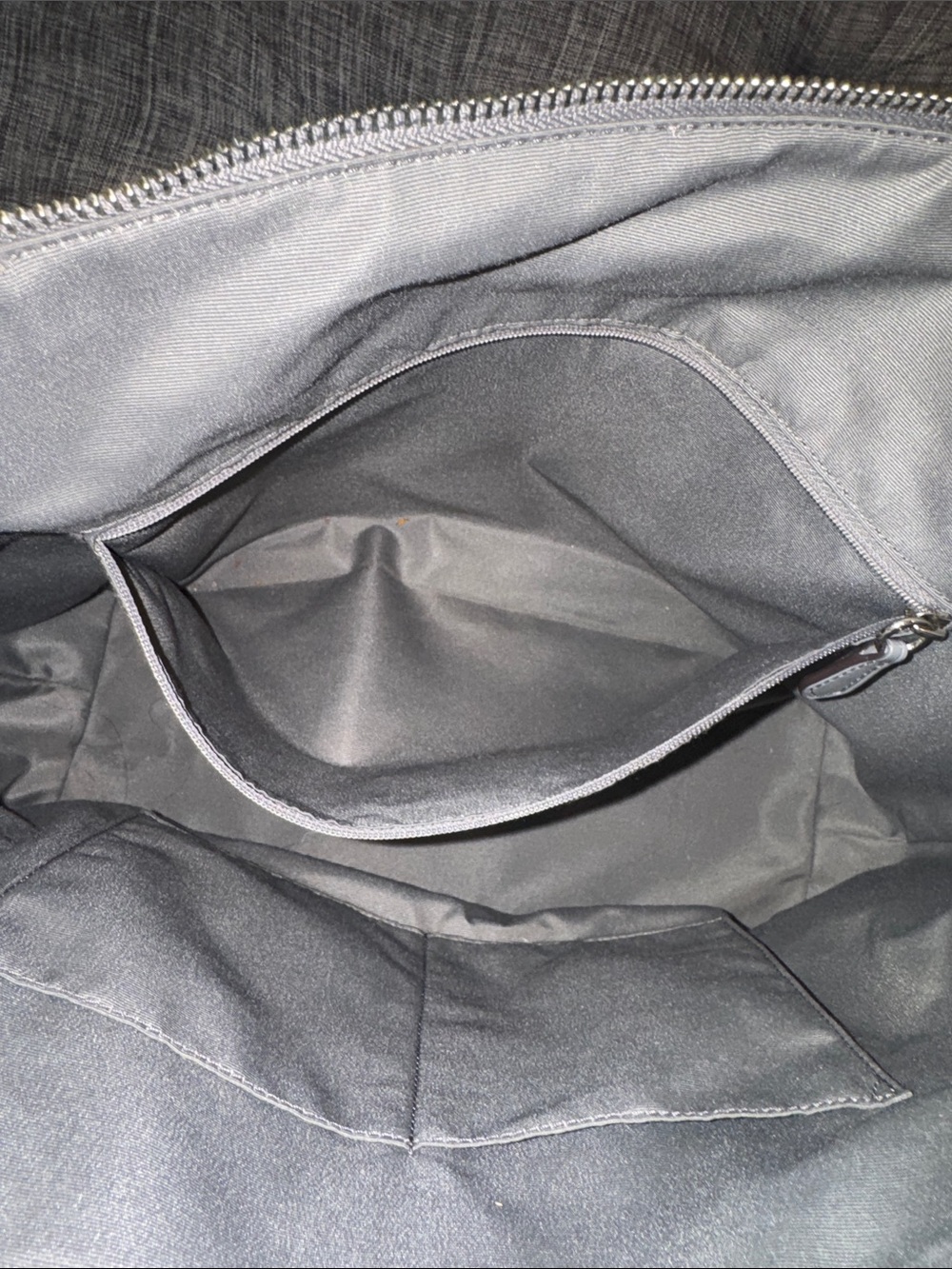 Coach Bag Gallery Grey Leather Tote with Scarf - Picture 11 of 17